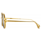 Linda Farrow - Occhiali da Vista Cortina Ovale in Oro Giallo - LFL1388C1OPT - Linda Farrow Eyewear