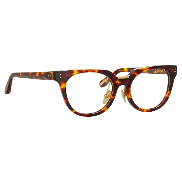 Linda Farrow - Delphine Cat Eye Optical Glasses in Tortoiseshell - LFL1323C2OPT - Linda Farrow Eyewear