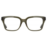 Linda Farrow - Desiree D-Frame Optical Glasses in Green - LFL1322C7OPT - Linda Farrow Eyewear