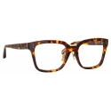 Linda Farrow - Desiree D-Frame Optical Glasses in Tortoiseshell - LFL1322C2OPT - Linda Farrow Eyewear