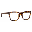 Linda Farrow - Occhiali da Vista Desiree D-Frame in Tartaruga - LFL1322C2OPT - Linda Farrow Eyewear