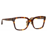 Linda Farrow - Occhiali da Vista Desiree D-Frame in Tartaruga - LFL1322C2OPT - Linda Farrow Eyewear