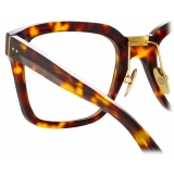 Linda Farrow - Occhiali da Vista Desiree D-Frame in Tartaruga - LFL1322C2OPT - Linda Farrow Eyewear