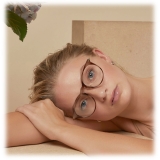 Linda Farrow - Occhiali da Vista Ellis A Ovale in Nero - LF54AC1OPT - Linda Farrow Eyewear