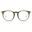 Linda Farrow - Ellis A Oval Optical Glasses in Green - LF54AC5OPT - Linda Farrow Eyewear