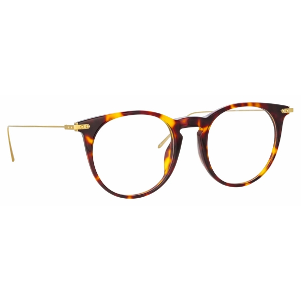 Linda Farrow - Ellis A Oval Optical Glasses in Tortoiseshell - LF54AC2OPT - Linda Farrow Eyewear