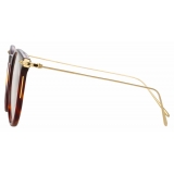 Linda Farrow - Ellis A Oval Optical Glasses in Tortoiseshell - LF54AC2OPT - Linda Farrow Eyewear