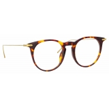 Linda Farrow - Ellis Oval Optical Glasses in Tortoiseshell - LF54C2OPT - Linda Farrow Eyewear