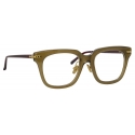 Linda Farrow - Occhiali da Vista Empire D-Frame in Verde - LF28C4OPT - Linda Farrow Eyewear