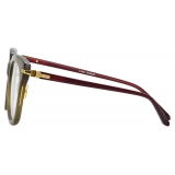 Linda Farrow - Occhiali da Vista Empire D-Frame in Verde - LF28C4OPT - Linda Farrow Eyewear