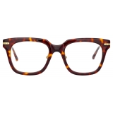 Linda Farrow - Empire D-Frame Optical Glasses in Tortoiseshell - LF28AC2OPT - Linda Farrow Eyewear