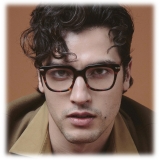 Linda Farrow - Occhiali da Vista Empire D-Frame in Tartaruga - LF28AC2OPT - Linda Farrow Eyewear