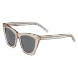Yves Saint Laurent - SL 214 Kate Sunglasses - Transparent Nude Copper - Sunglasses - Saint Laurent Eyewear