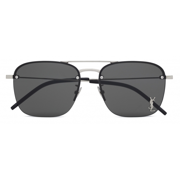 Yves Saint Laurent - Occhiali da Sole SL 309 M - Argento Grigio - Saint Laurent Eyewear