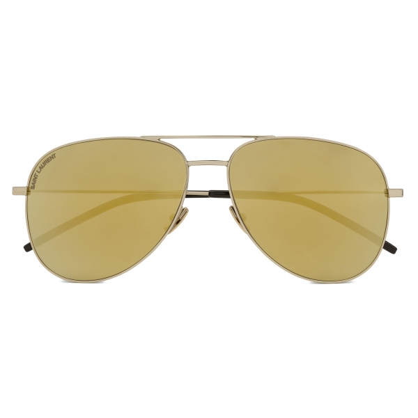 Yves Saint Laurent - Classic 11 - Gold - Sunglasses - Saint Laurent ...