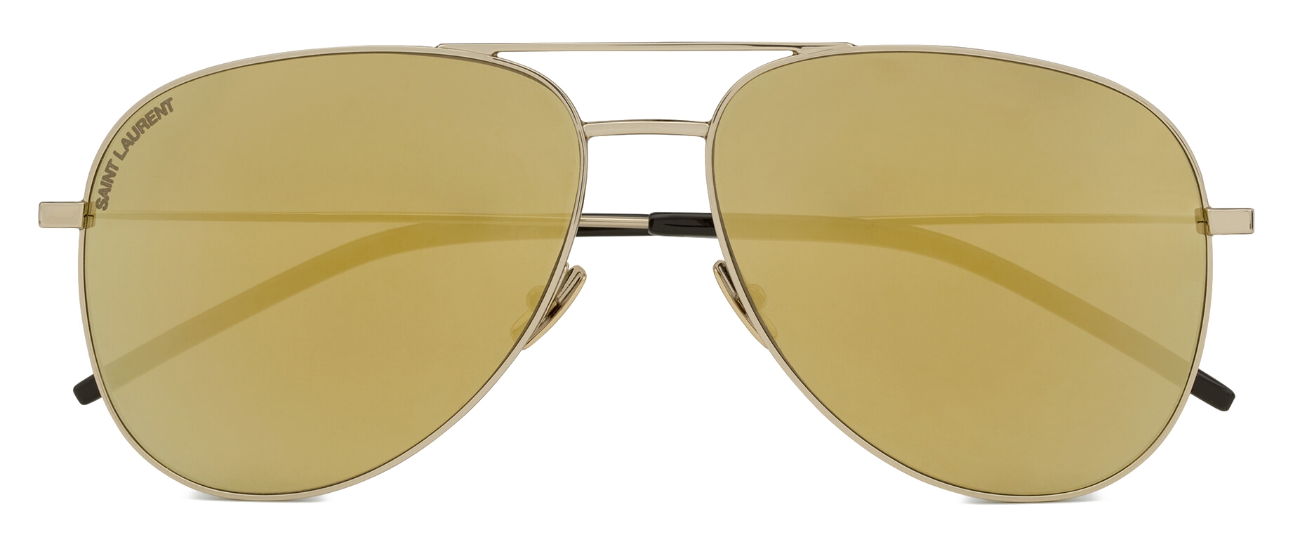 SAINT LAURENT クラシックアヒエタサンクラス CLASSIC11M 07 Saint Laurent Classic 11 M Aviator Sunglasses | Fashion