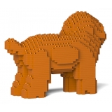 Jekca - Toy Poodle 05S-M04 - Lego - Sculpture - Construction - 4D - Brick Animals - Toys