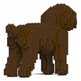 Jekca - Toy Poodle 01S-M05 - Lego - Scultura - Costruzione - 4D - Animali di Mattoncini - Toys