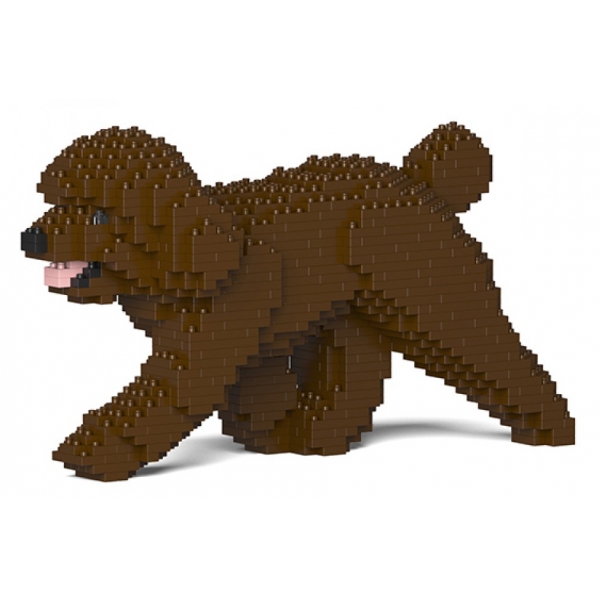 Jekca - Toy Poodle 02S-M05 - Lego - Scultura - Costruzione - 4D - Animali di Mattoncini - Toys