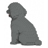 Jekca - Toy Poodle 03S-M06 - Lego - Sculpture - Construction - 4D - Brick Animals - Toys