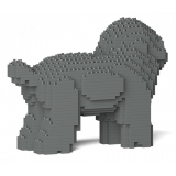 Jekca - Toy Poodle 05S-M06 - Lego - Scultura - Costruzione - 4D - Animali di Mattoncini - Toys