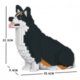 Jekca - Welsh Corgi 03S-M03 - Lego - Sculpture - Construction - 4D - Brick Animals - Toys