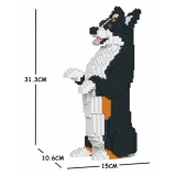Jekca - Welsh Corgi 05S-M03 - Lego - Scultura - Costruzione - 4D - Animali di Mattoncini - Toys