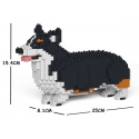 Jekca - Welsh Corgi 01S-M03 - Lego - Sculpture - Construction - 4D - Brick Animals - Toys