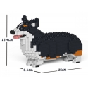 Jekca - Welsh Corgi 01S-M03 - Lego - Scultura - Costruzione - 4D - Animali di Mattoncini - Toys