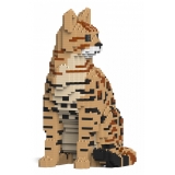 Jekca - Bengal Cat 4-in-1 Pack 01S-M01 - Lego - Sculpture - Construction - 4D - Brick Animals - Toys