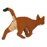 Jekca - Abyssinian Cat 03S - Lego - Scultura - Costruzione - 4D - Animali di Mattoncini - Toys