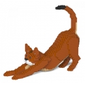 Jekca - Abyssinian Cat 04S - Lego - Sculpture - Construction - 4D - Brick Animals - Toys