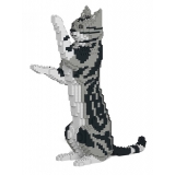 Jekca - American Shorthair Cat 05S-M01 - Lego - Scultura - Costruzione - 4D - Animali di Mattoncini - Toys