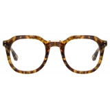 Linda Farrow - Fletcher Angular Optical Glasses in Tobacco Tortoiseshell - LFL1103C11OPT - Linda Farrow Eyewear