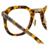 Linda Farrow - Fletcher Angular Optical Glasses in Tobacco Tortoiseshell - LFL1103C11OPT - Linda Farrow Eyewear