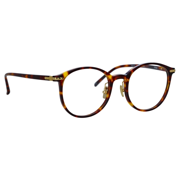 Linda Farrow - Forster A Oval Optical Glasses in Tortoiseshell - LF59AC2OPT - Linda Farrow Eyewear