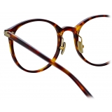 Linda Farrow - Forster A Oval Optical Glasses in Tortoiseshell - LF59AC2OPT - Linda Farrow Eyewear