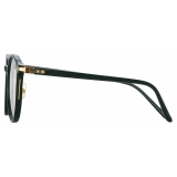 Linda Farrow - Occhiali da Vista Forster A Ovale in Verde - LF59AC3OPT - Linda Farrow Eyewear