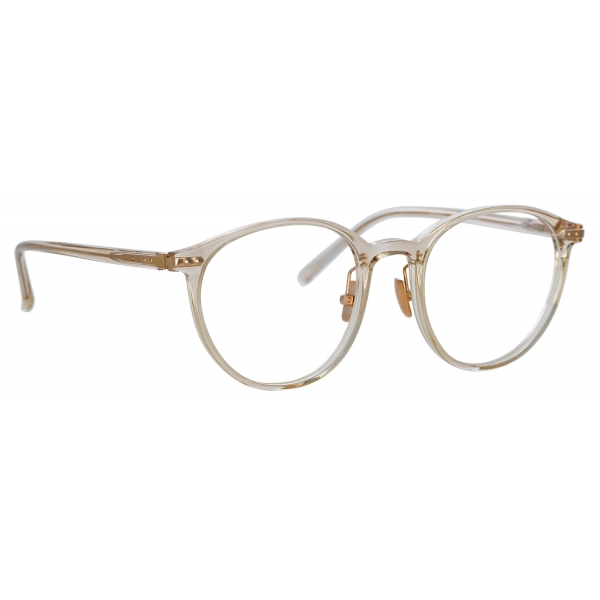 Linda Farrow - Forster A Oval Optical Glasses in Ash - LF59AC4OPT - Linda Farrow Eyewear