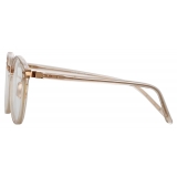 Linda Farrow - Forster A Oval Optical Glasses in Ash - LF59AC4OPT - Linda Farrow Eyewear