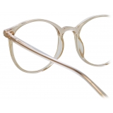 Linda Farrow - Forster Oval Optical Glasses in Ash - LF59C4OPT - Linda Farrow Eyewear