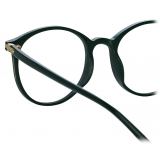 Linda Farrow - Forster Oval Optical Glasses in Green - LF59C3OPT - Linda Farrow Eyewear