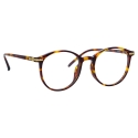 Linda Farrow - Forster Oval Optical Glasses in Tortoiseshell - LF59C2OPT - Linda Farrow Eyewear