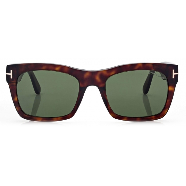 Tom Ford - Nico Sunglasses - Occhiali da Sole Squadrati - Havana Scuro - FT1062 - Occhiali da Sole - Tom Ford Eyewear