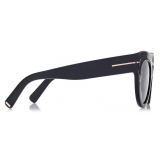 Tom Ford - Lucilla Sunglasses - Occhiali da Sole Cat Eye - Nero Fumo - FT1063 - Tom Ford Eyewear