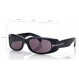 Tom Ford - Corey Sunglasses - Occhiali da Sole Rettangolare - Nero - FT1064 - Occhiali da Sole - Tom Ford Eyewear