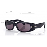 Tom Ford - Corey Sunglasses - Rectangular Sunglasses - Black - FT1064 - Sunglasses - Tom Ford Eyewear