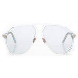 Tom Ford - Bertrand Sunglasses - Occhiali da Sole Pilota Oversize - Azzurro - FT1061 - Occhiali da Sole - Tom Ford Eyewear