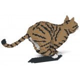 Jekca - Cat 18S-M04 - Lego - Scultura - Costruzione - 4D - Animali di Mattoncini - Toys
