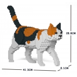 Jekca - Cat 11S-M01 - Lego - Scultura - Costruzione - 4D - Animali di Mattoncini - Toys